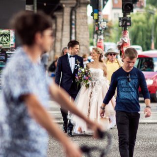 miejski plener ślubny zagraniczny, berlin, fotograf na ślub konin