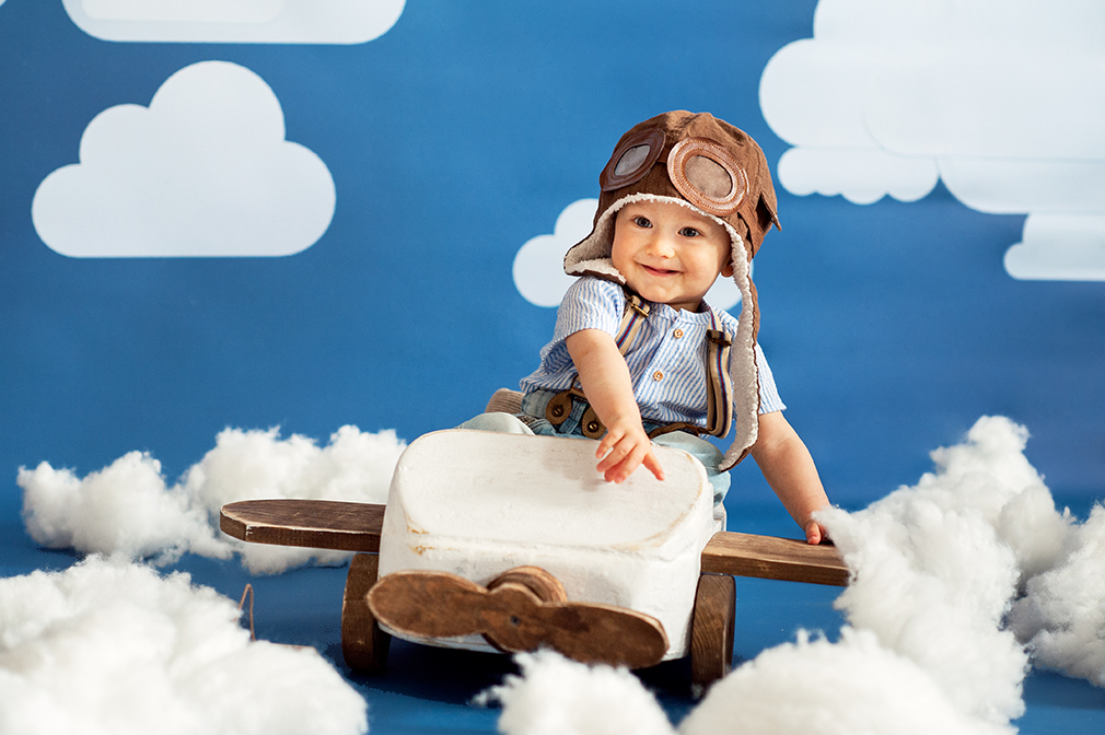 czarny kot studio, sesja dziecięca konin,